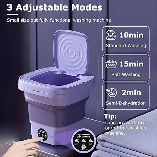 Mini Washing Machine with Dryer