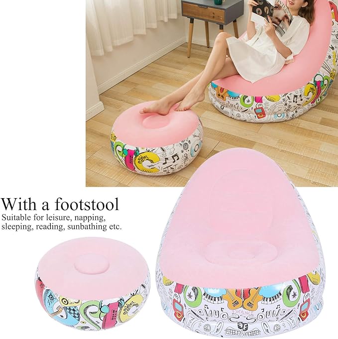 Portable Inflatable Air Sofa – Lightweight Travel & Outdoor Lounge